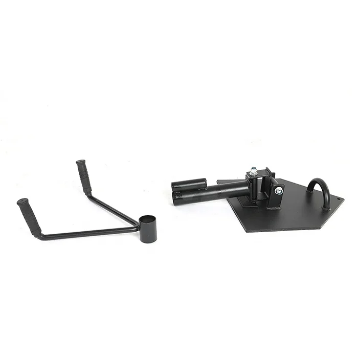 

Weightlifting barbell T-Bar Row Platform T Bar Row Platform, Black