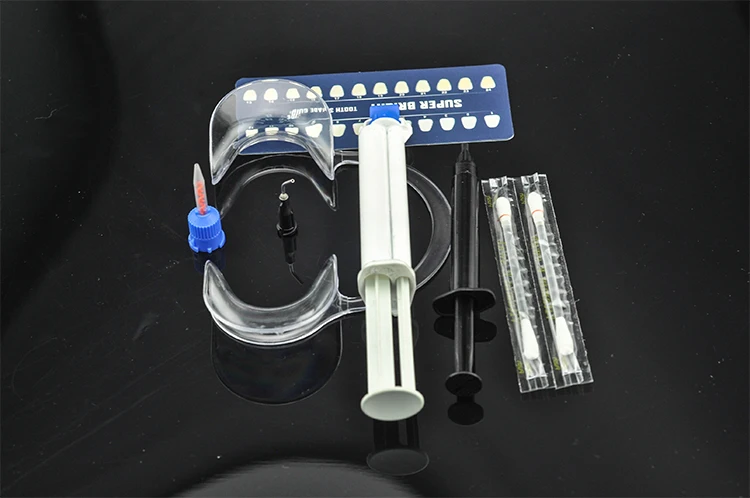 
Dental teeth whitening products 35%hp dual barrel syringe 