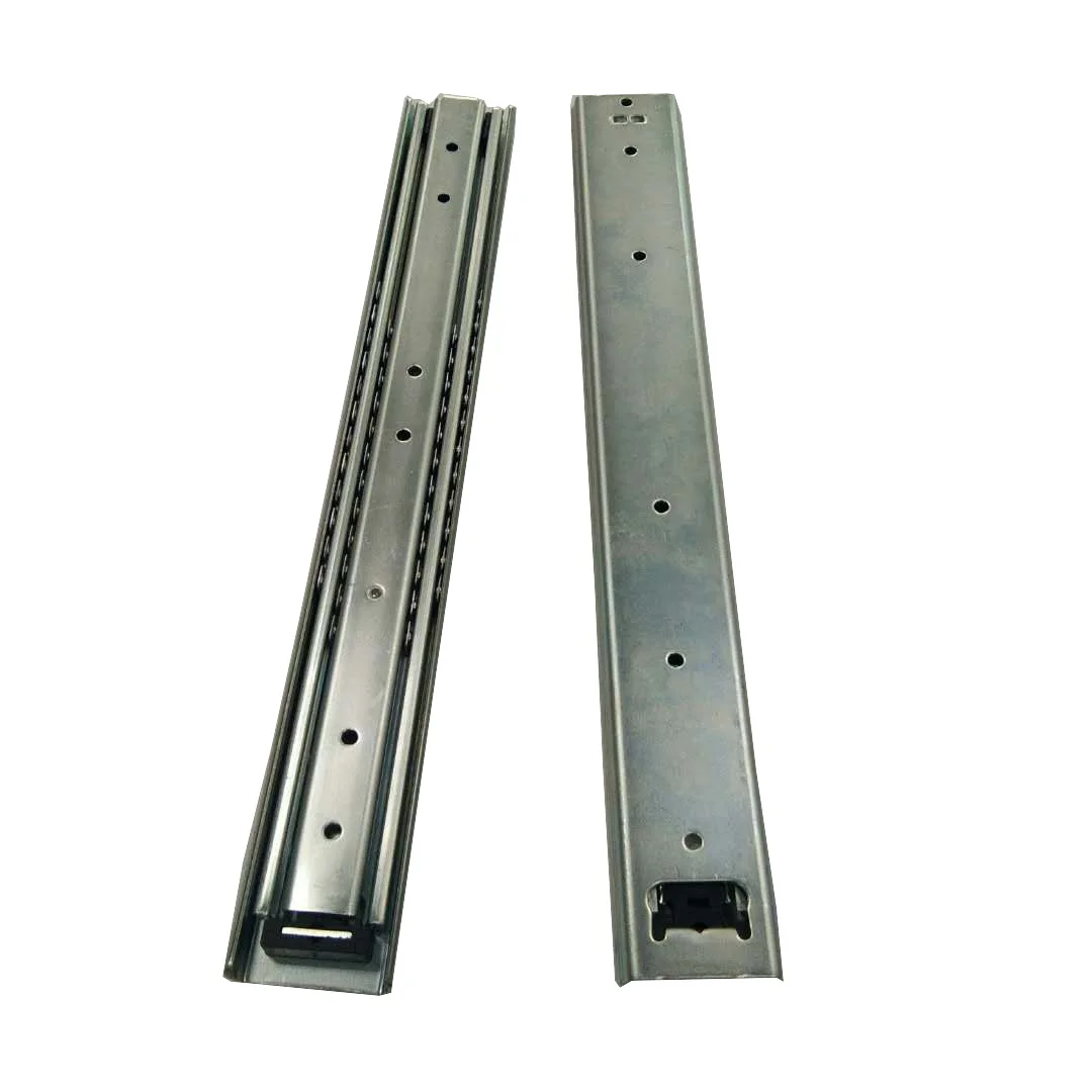 Drawer Slide Stopper 3 Folds Kitchen Cabinet Telescopic Channel