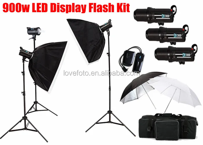Godox DE-300 PRO Studio Flash Strobe Photo Lighting Lamp Head 300W 300Ws 110-240V