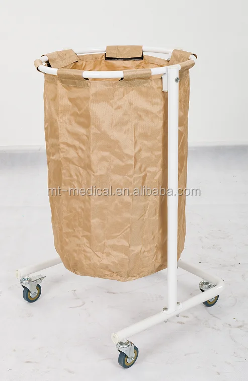 cheap hospital dressing dirty solid linen laundry trolley price