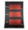 Large temperature humidity differential pressure LED display 4-20mA/0-10V