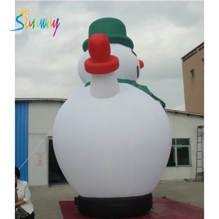 inflatable dancing santa