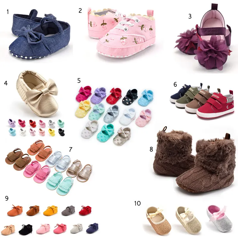 red velvet baby shoes