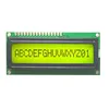 15 years factory and factory price 1601 LCD display yellow-green and blue 16x1 lcd display module