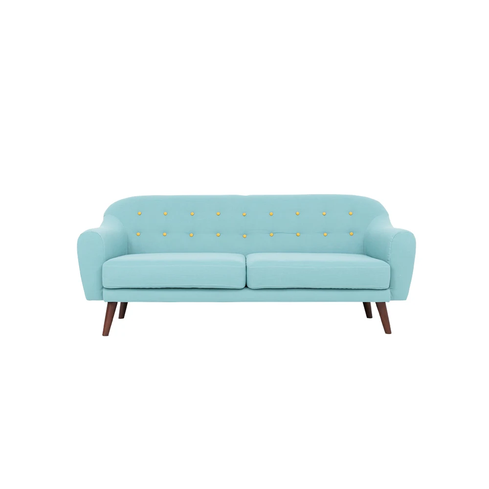 Luxury Bedroom Furniture Set Lazy Boy Three Seat Blue Sofa Bed
