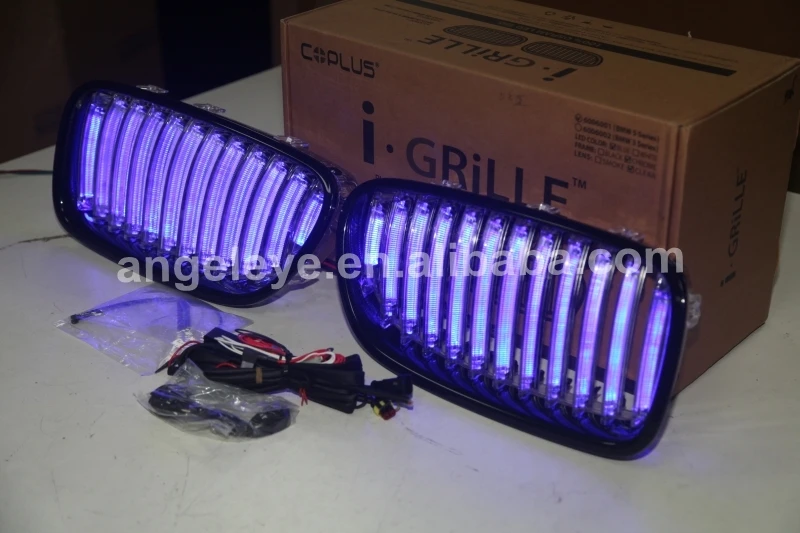 Auto Parts Blue LED Front Grille For BMW m5 F10 f18 2010-2018
