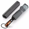 Hot selling Travel 9ribs folded Umbrellas with auto open and close handle by Chinese supplier