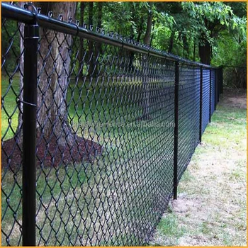 Wholesale Black Chain Link Fence Wire Round Post - Buy Black Chain Link ...
