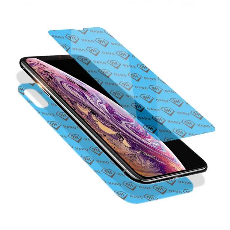 

9h nano film tempered glass screen protector for iphone XS max