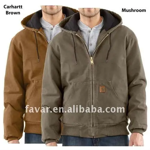 winter hooded jacket men's