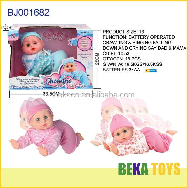 electronic baby doll