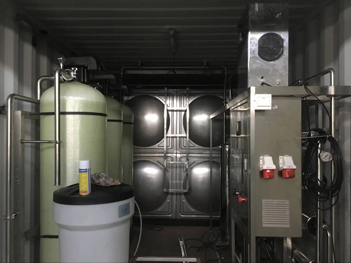 20ft Containerized Mobile Ro Water Treatment Plant For Drinking Buy