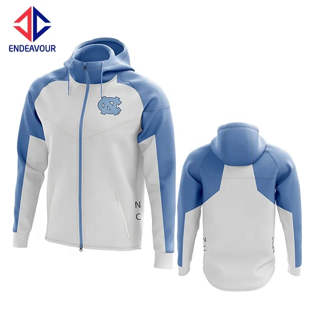 

Dry Fit Personalized Cool Two Color Combination Zip Up Hoodie, Custom colors