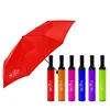 3 Fold custom logo wedding gift umbrella rain bottle