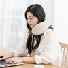 Fashion Folding Design Rebound Foam Head Support Travel Car Neck Pillow