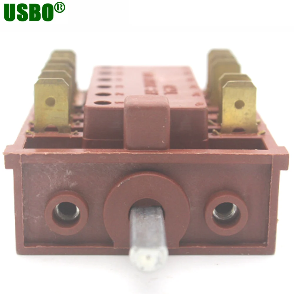 
T150 5e4 AC 16A 250v Oven 2 position thermal control gear rotary switch 