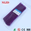 Purple Nylon Cable Tie 4x200mm Light purple zip tie 8 inch long enough stocks