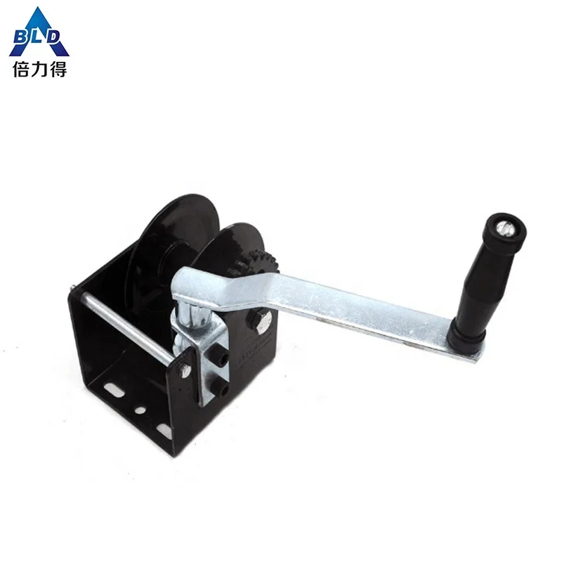 
CE SGS approved manufacturing 1500lbs hand worm gear ratchet winch 