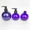 100g 200g 300g Round ball shape plastic toothpaste bottles high quality PET saleratus toothpaste ball bottle with plastic pump