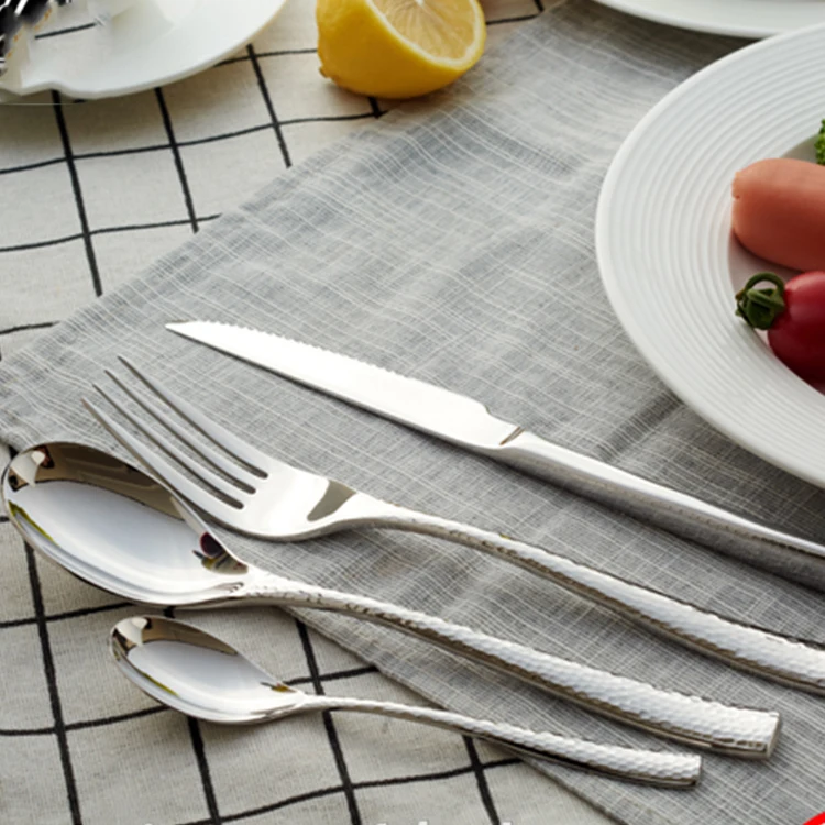 wholesale stainless steel knife and fork flatware set