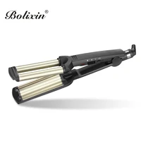 

Pro crimping machine 3 tubes hair curling iron curler