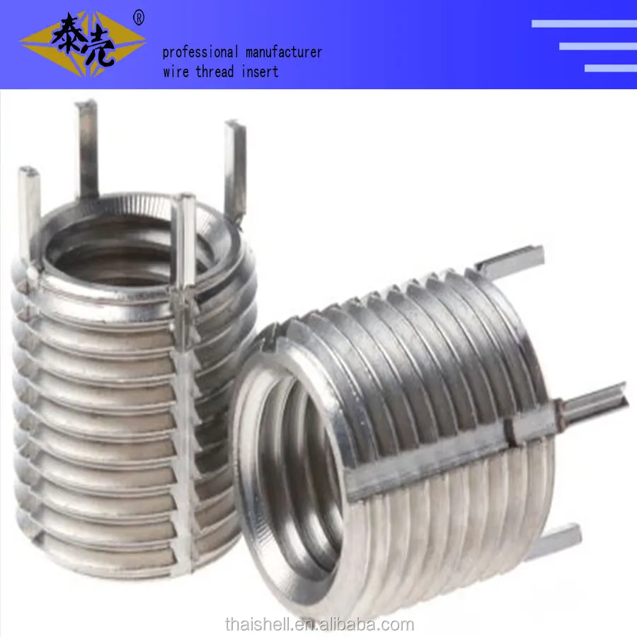 Locking Key Threaded Inserts For Metals 1/420 Key Locking Thread