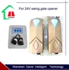 Rolling Wheel DC 24V Motor Swing Gate Opener In Festival Promotion
