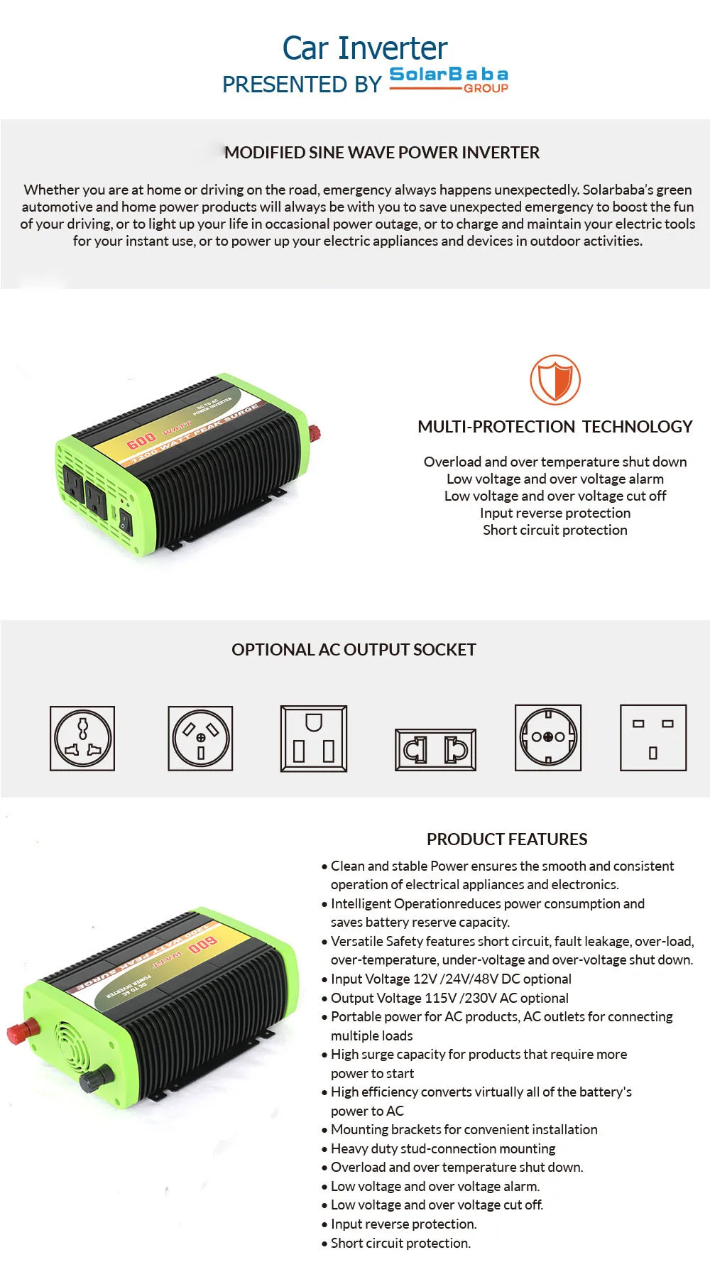 Frequency Solar Inverter 12v 24v Peak 4000w Power Inverter For Golf Cart Buy Power Inverter
