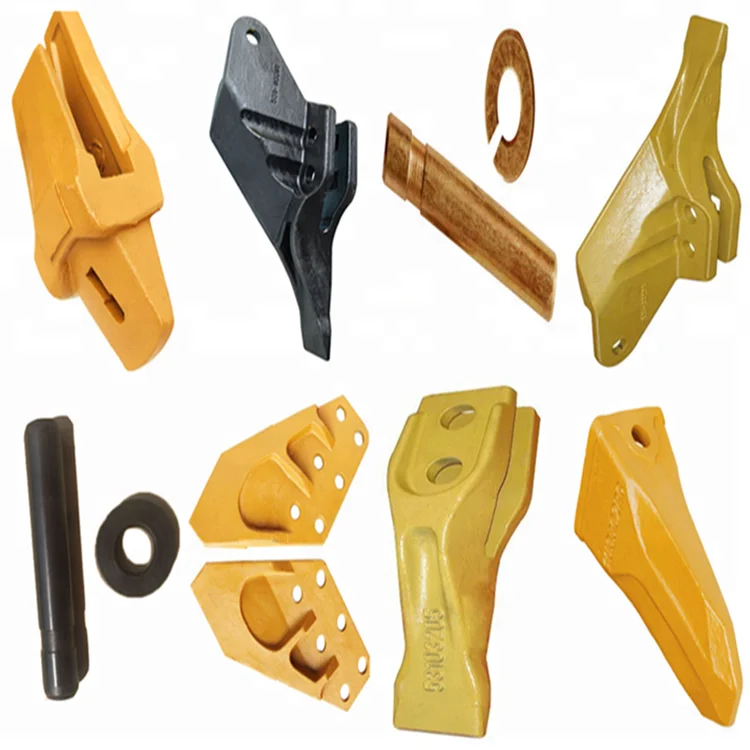 Wear-resistant carbon steel excavator crusher bucket teeth 1U3302