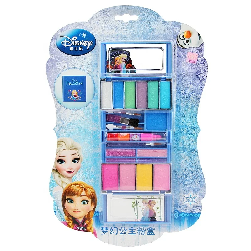 
Disney Frozen foldable Case Toy Make Up set Kit, gift set, Safe, Non-Toxic, Washable, Formulated for Children 