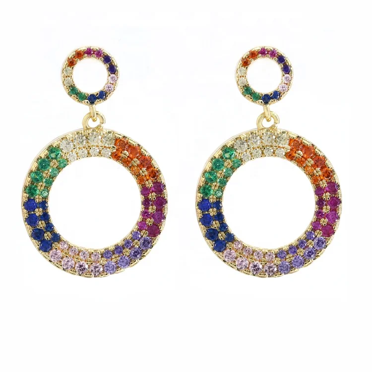 

18k Gold Plated Hoop Earrings Mexican Stylish Piercing Aretes