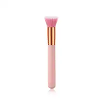 

Foundation Makeup Brush Flat Top Kabuki For Blending Liquid Cream Powder Cosmetics Premium Quality Brush Private Label