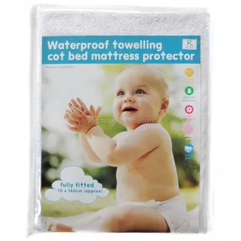 baby cot bed mattress protector