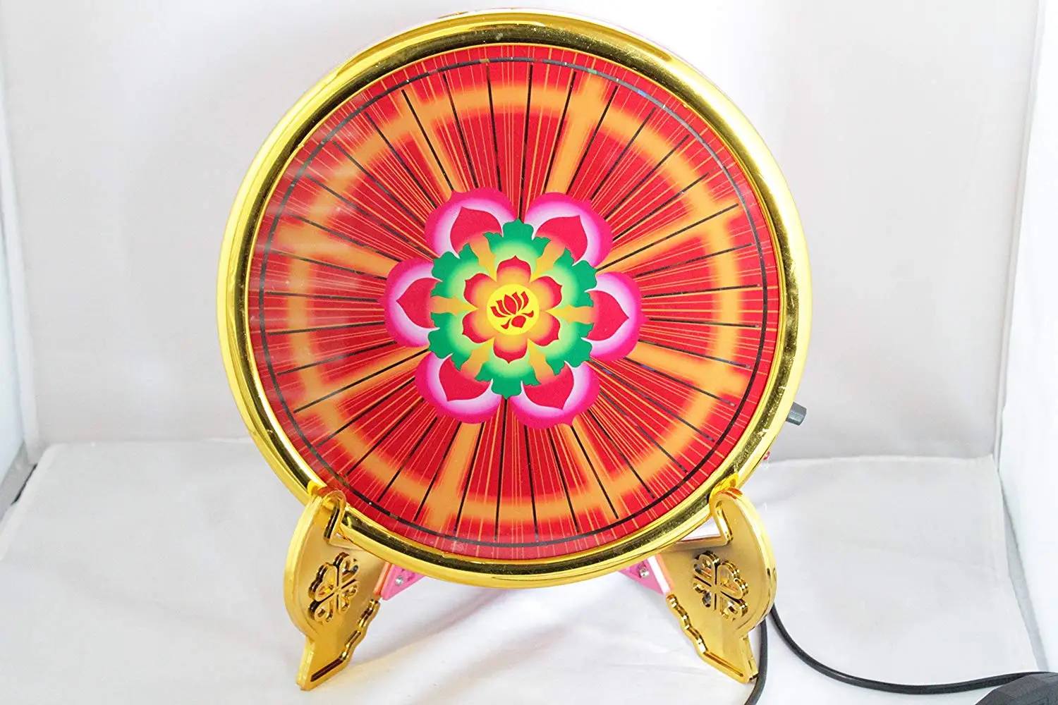 Buy Buddhist Buddhism Hindu Decoration Led Spinning Halo Light With Multiple Buddhism Songs Incantation In Cheap Price On Alibaba Com