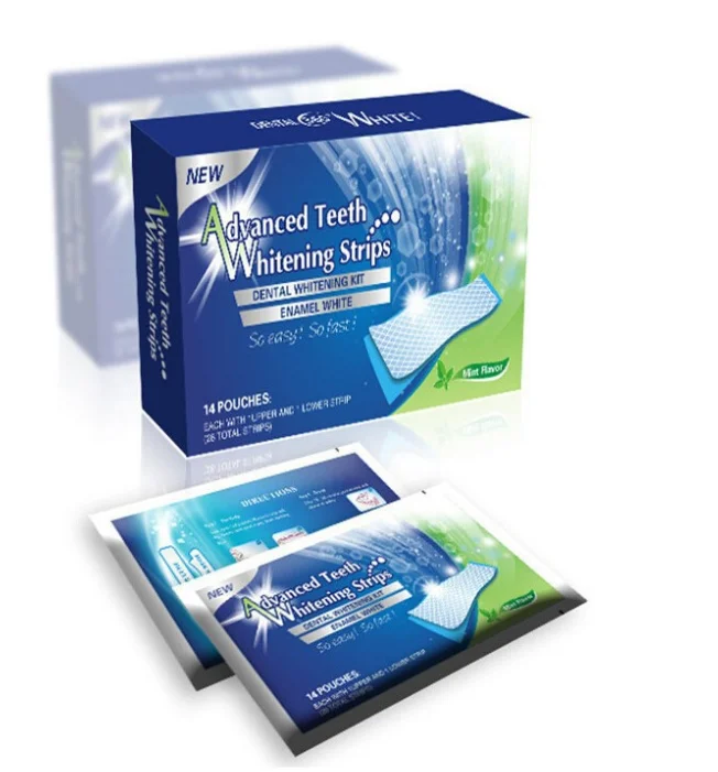 

3D Hot-sale Teeth Whitening Strips Gel Dental Bleaching Tooth Whiten Strips Care Oral Hygiene Private Label