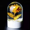 High-end luxury customized clear electron spin christmas snow globe