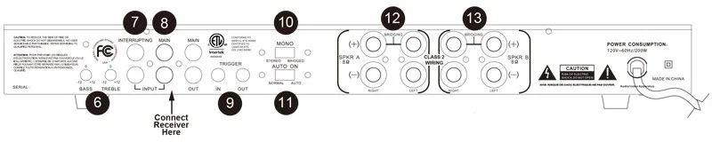 home use audio amplifier