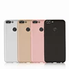 Luxury Slim Carbon Fiber Soft TPU Silicone Thin Case Back Cover For Huawei P Smart