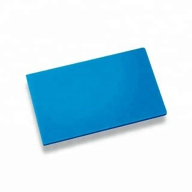 

PE Eco-friendly food grade plastic cutting board set for kitchen, White;any color customization