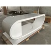 China Supply White Acrylic Office Boss Manager Desk Google Table
