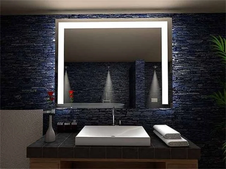 
UL ETL CE ROHS Certificate high end customized decorative led mirror with touch screen/wifi 