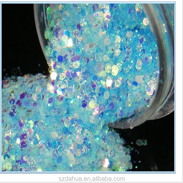 Rainbow Color Series Shiny Powder Wholesale Glitter for Paint