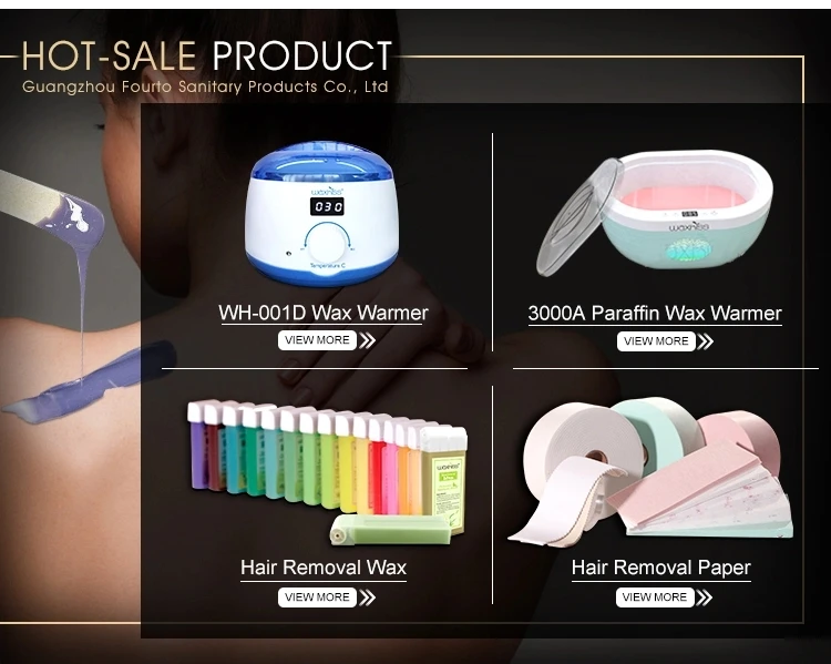 Waxkiss Nonwoven Paper Waxing Strips Waxing Rolls For Depilatory Wax