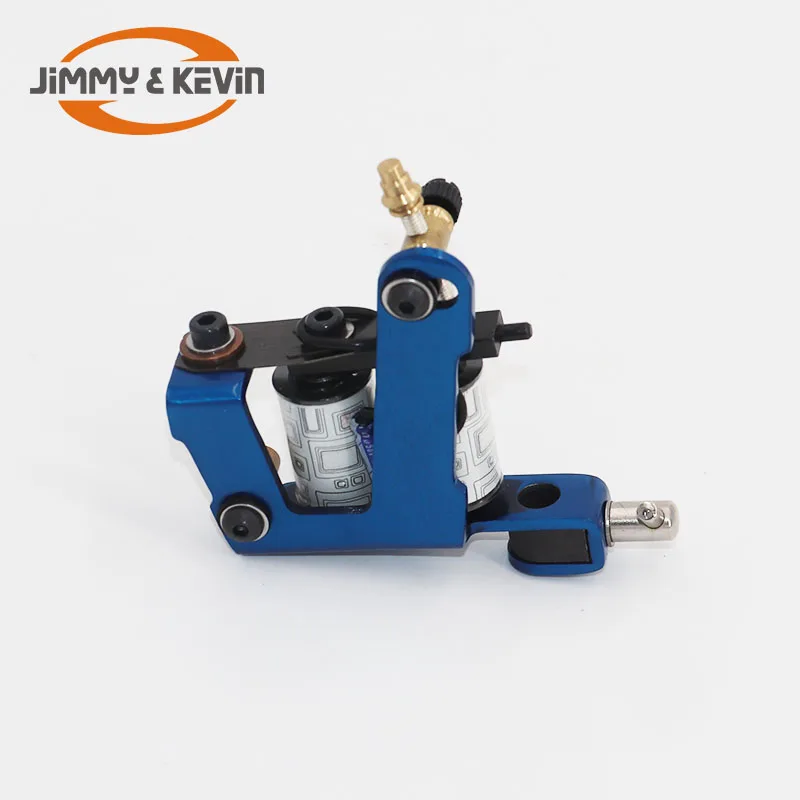 

Good Quality Hot Sale CNC Frame 8 Wraps Pure Copper Coil Tattoo Machine for Liner Red Blue Black