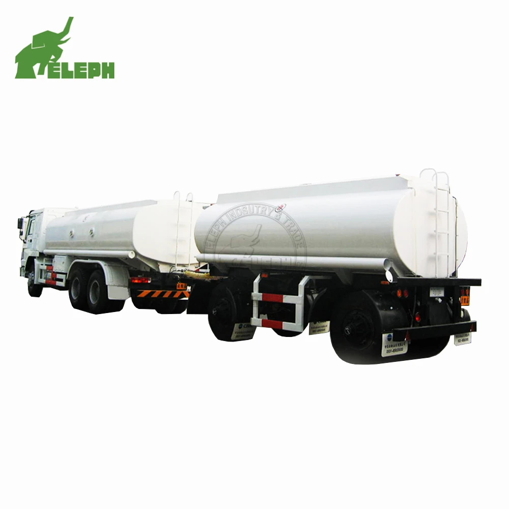 
water oil fuel diesel Double superlink interlink Tank drawbar Trailer for sale (carbon steel aluminum stainless steel) 