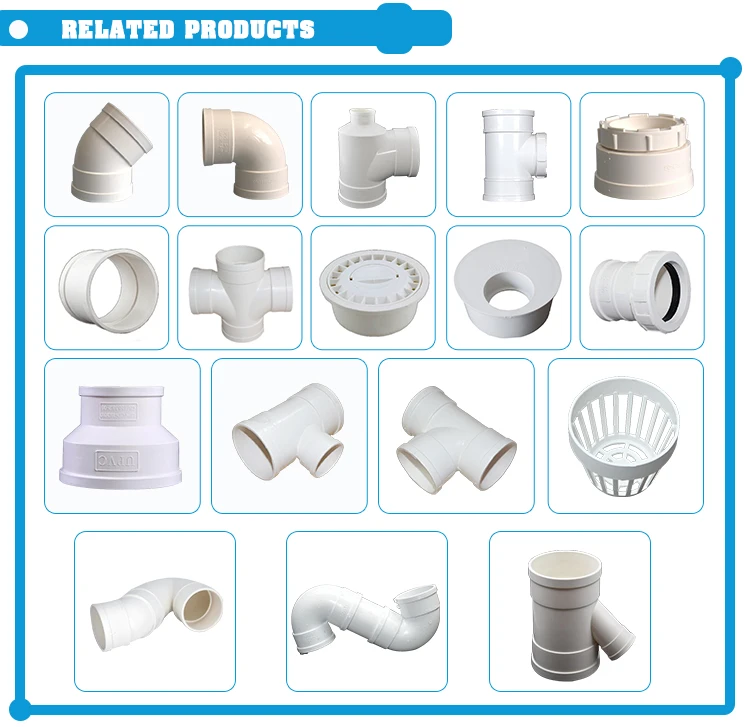 Best Supplier For Upvc Drainage Pipe Fittings Checking Hole - Buy Upvc ...