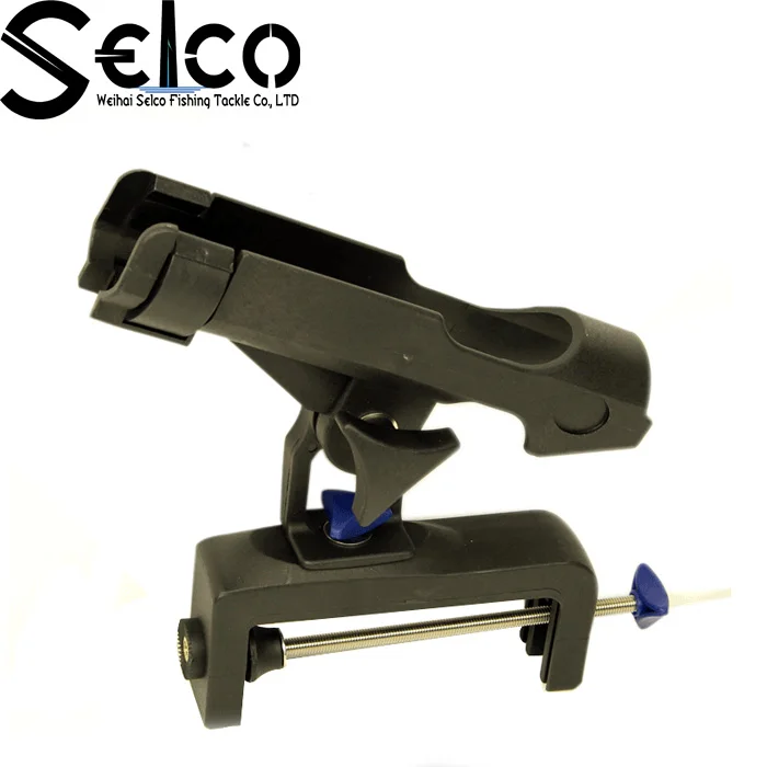 

Durable plastic boat fishing rod holder SG5023, Black