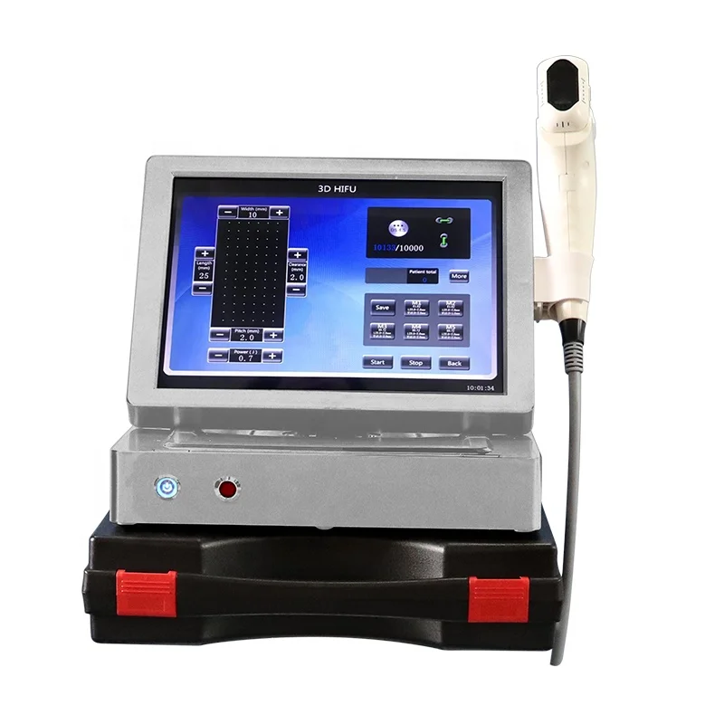 

Professional 3D HIFU 20000 Shots focused Ultrasound Anti-Wrinkle Skin Tightening Machine with 1-11lines adjustable