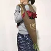 Fancy Packing New design foldable handy bag paper flower cone box